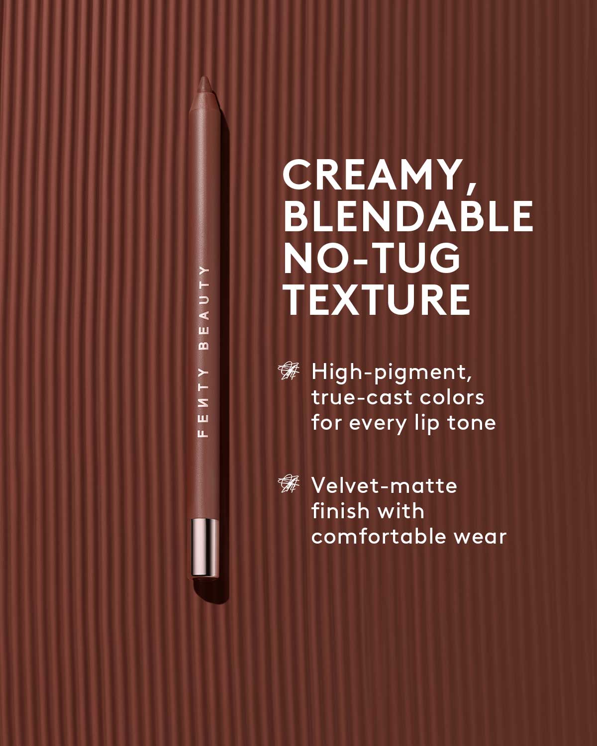 TRACE'D OUT LONGWEAR WATERPROOF PENCIL LIP LINER - fenty glowup
