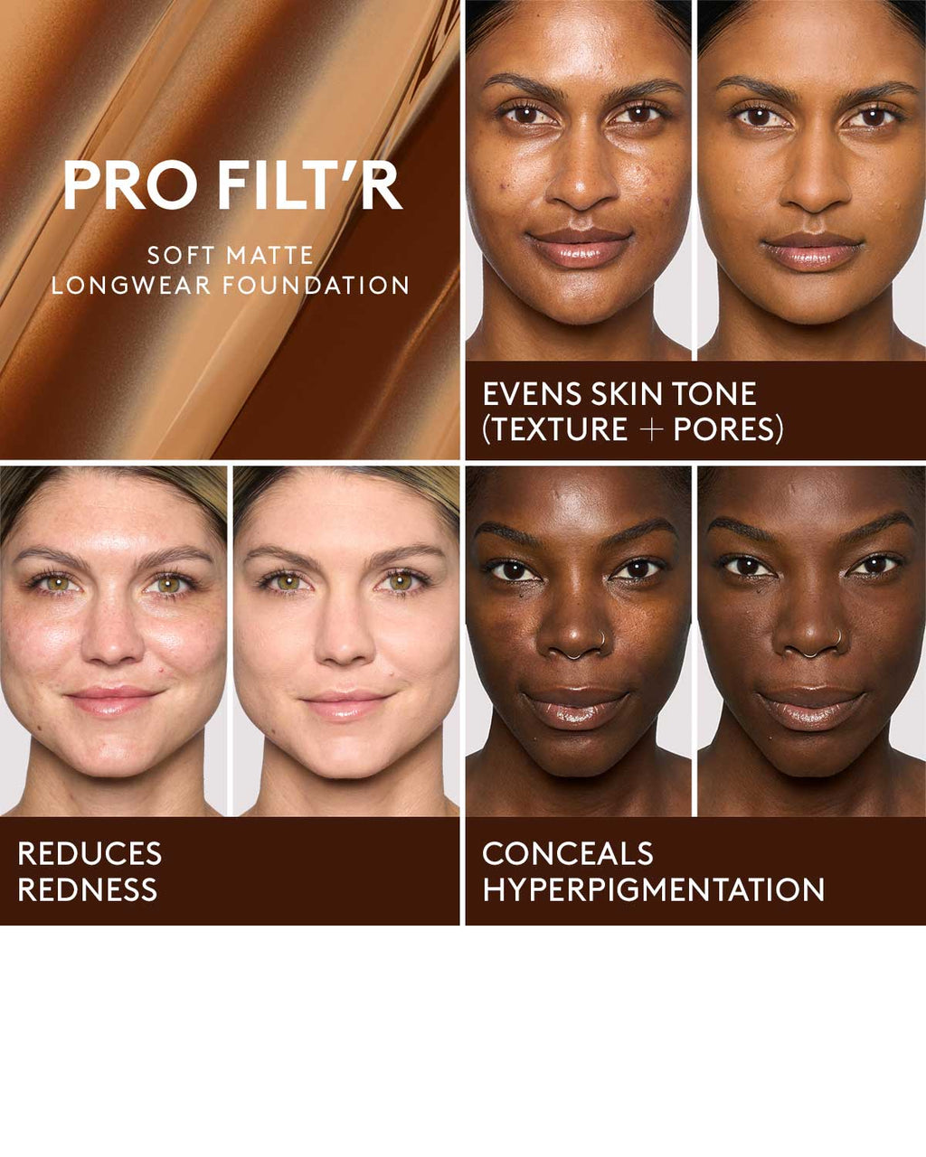 Pro Filt'r Soft Matte Longwear Foundation - fenty glowup