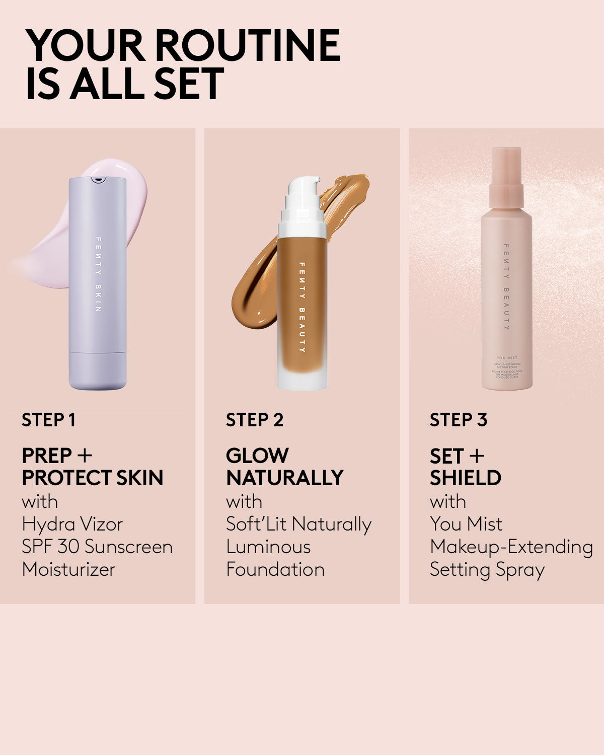 You Mist Makeup-Extending Setting Spray - fenty glowup