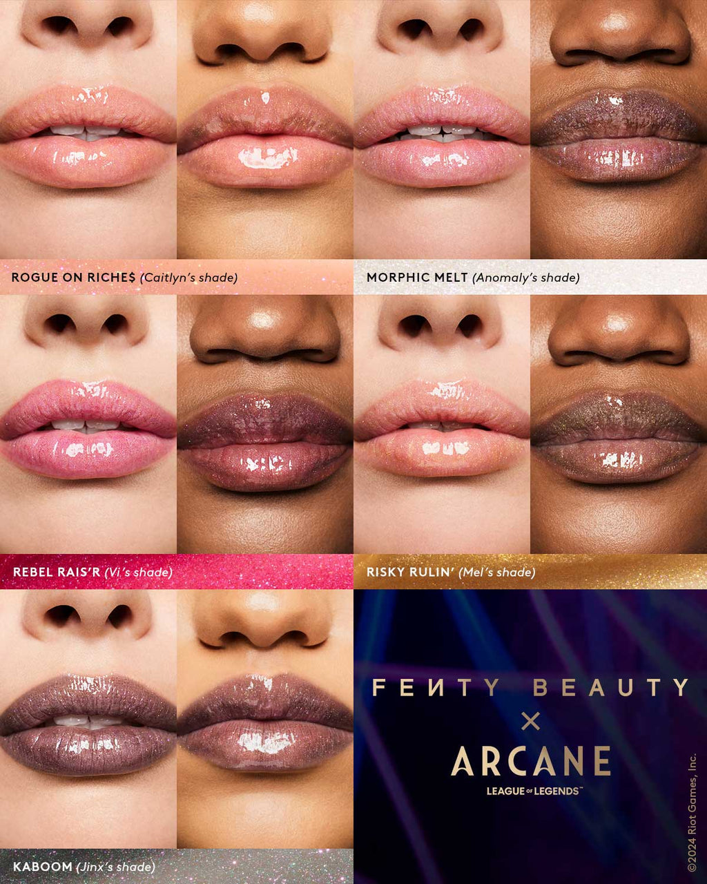 Gloss Bomb Universal Lip Luminizer — Arcane Collection Rebel Rais'r