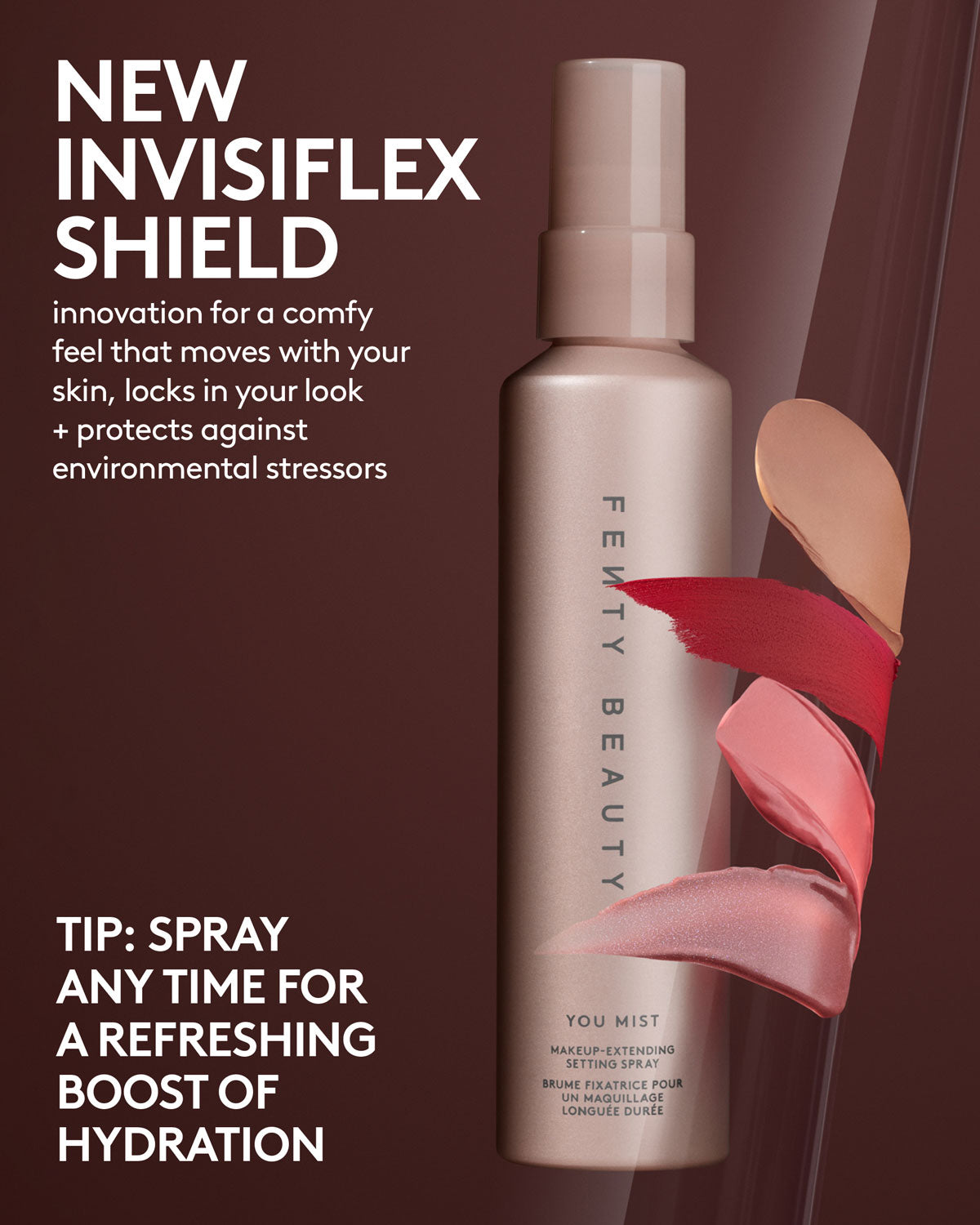 You Mist Makeup-Extending Setting Spray - fenty glowup