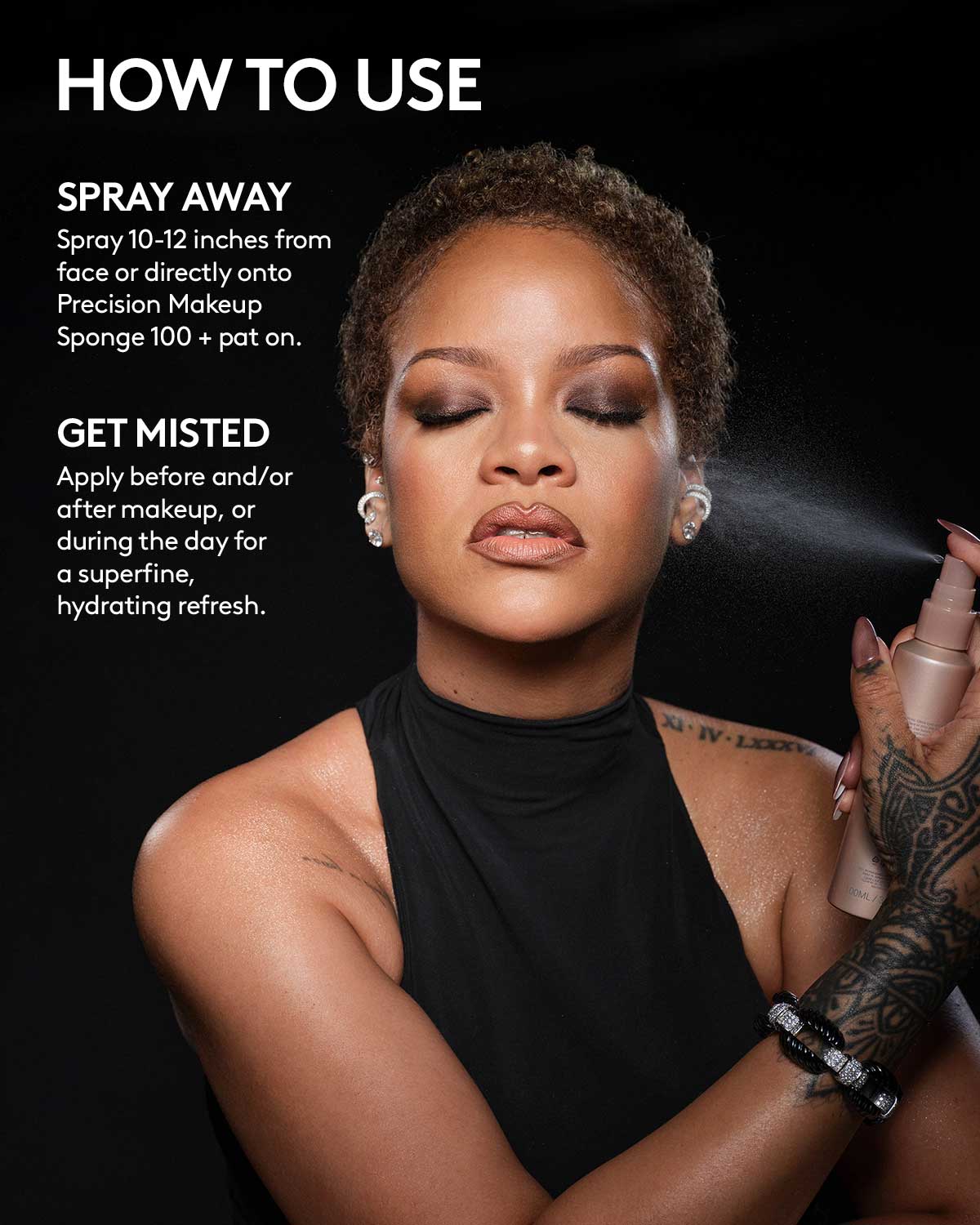 You Mist Makeup-Extending Setting Spray - fenty glowup
