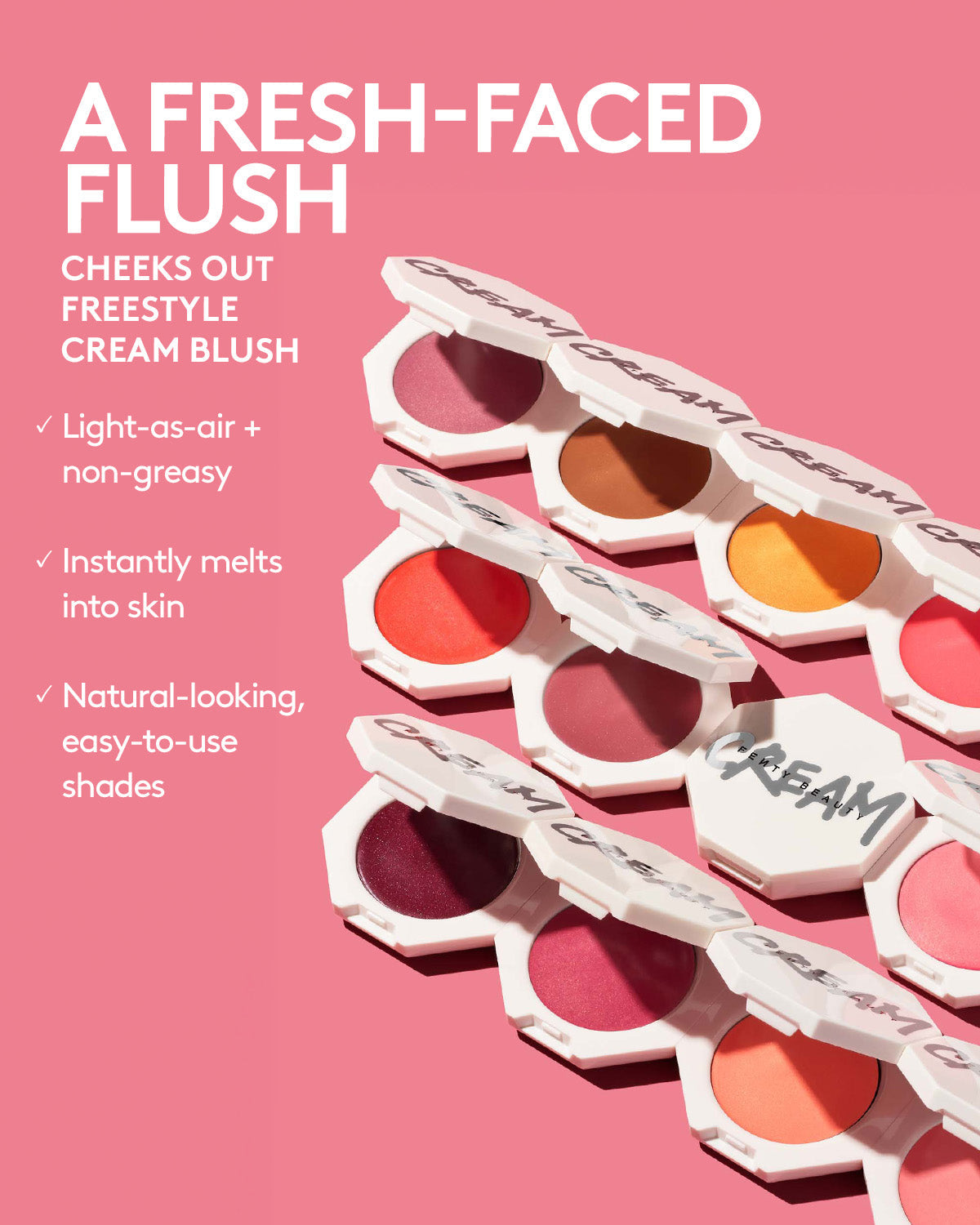 CHEEKS OUT FREESTYLE CREAM BLUSH - fenty glowup
