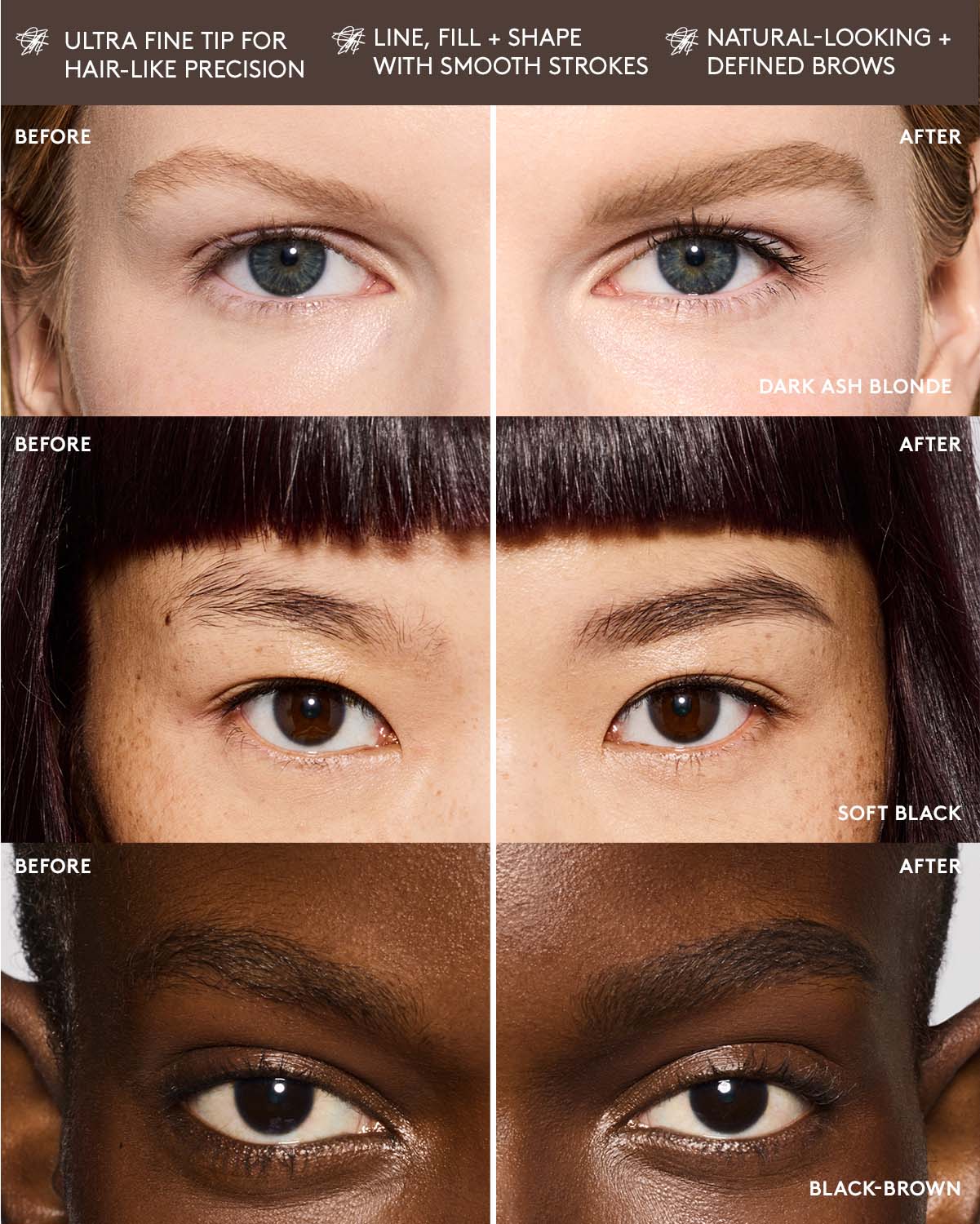 Brow MVP Ultra Fine Brow Pencil & Styler - fenty glowup