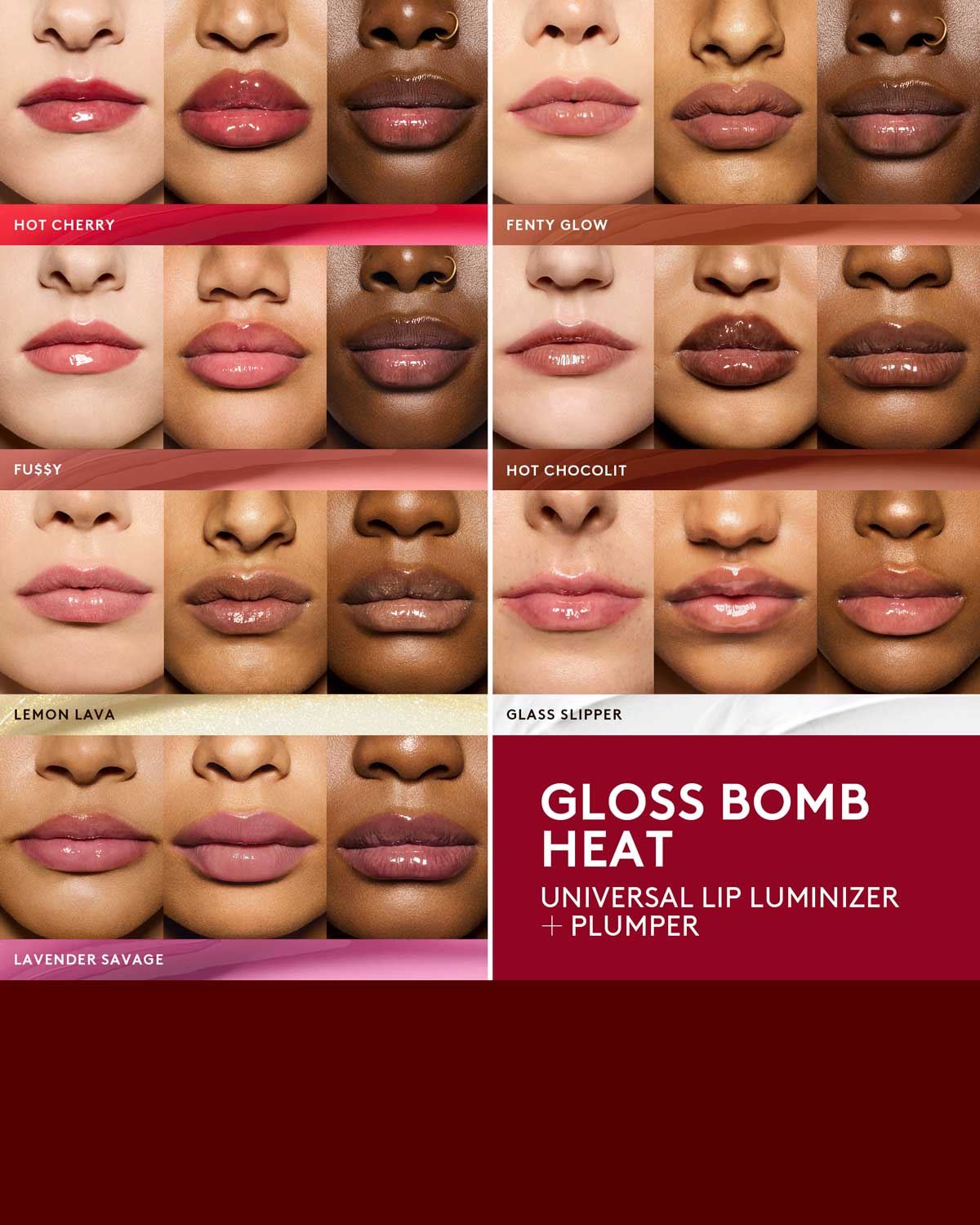 Gloss Bomb Heat Universal Lip Luminizer + Plumper - fenty glowup
