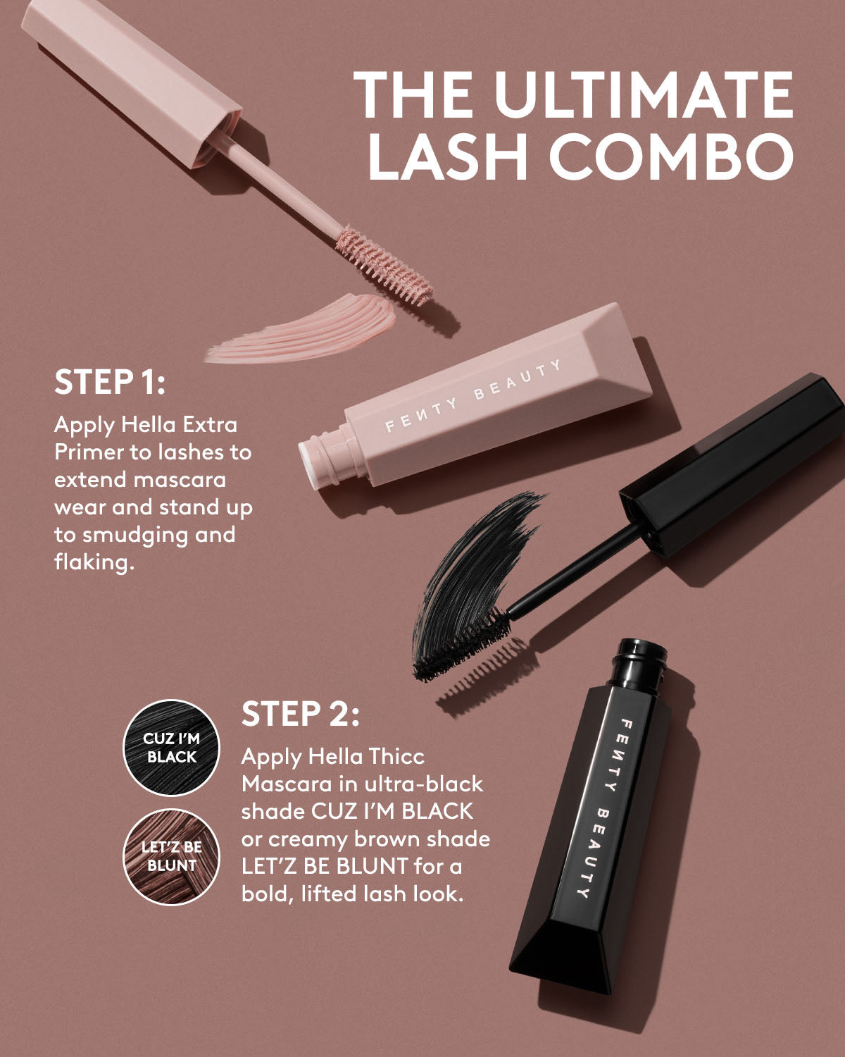 Hella Thicc Volumizing Mascara - fenty glowup