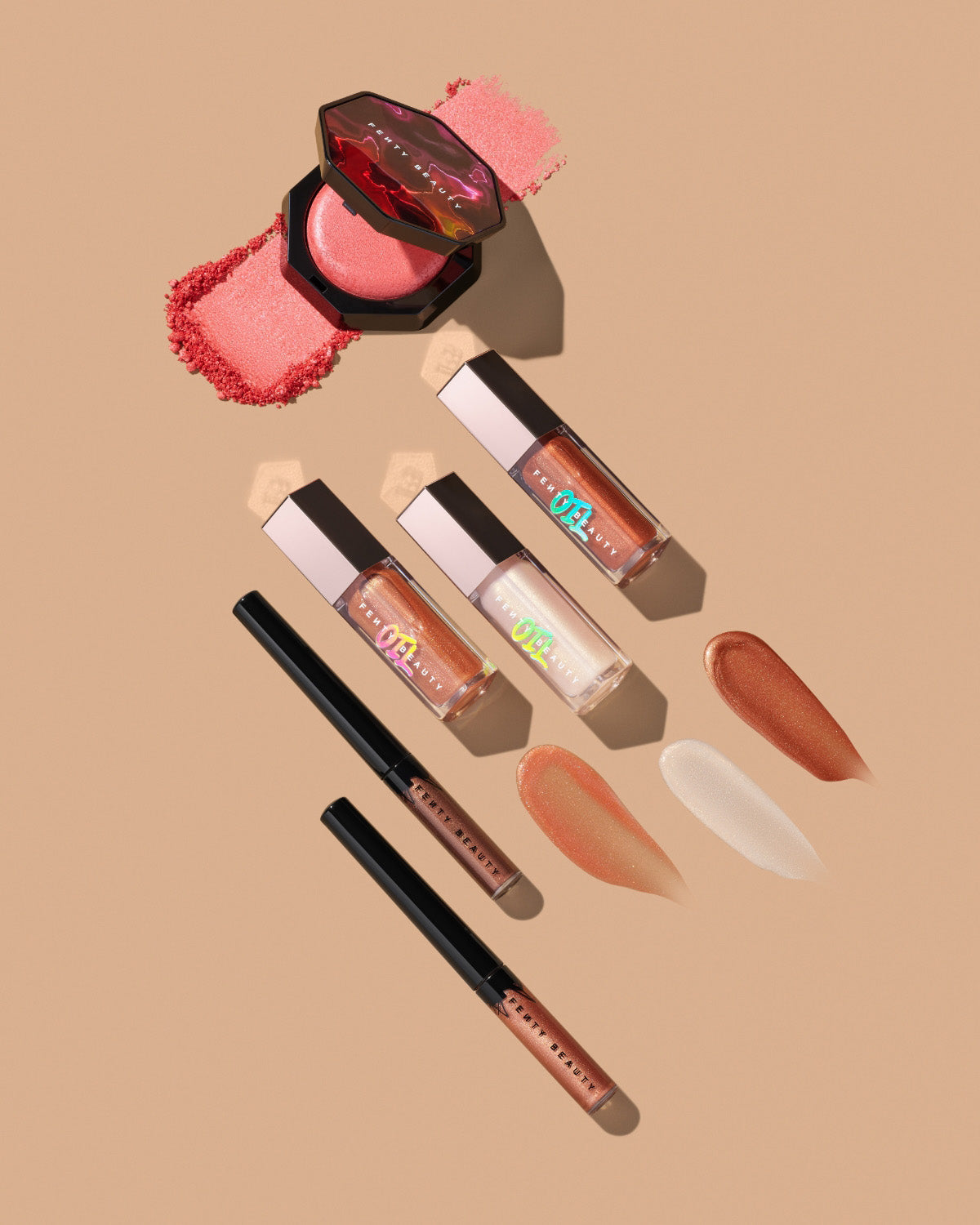 Glitty Lid Shimmer Liquid Eyeliner - fenty glowup