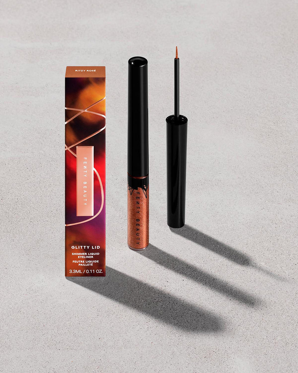 Glitty Lid Shimmer Liquid Eyeliner - fenty glowup