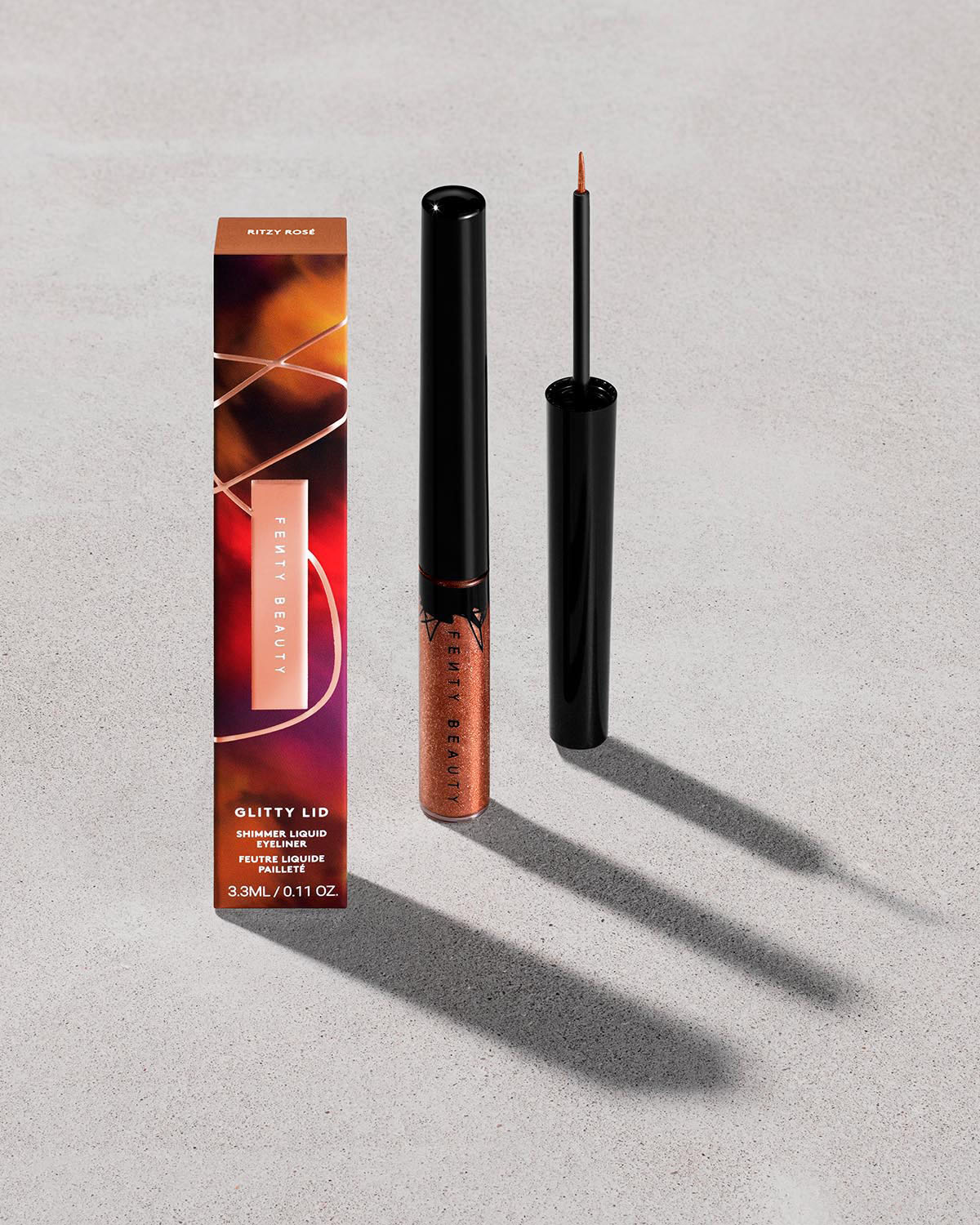 Glitty Lid Shimmer Liquid Eyeliner - fenty glowup