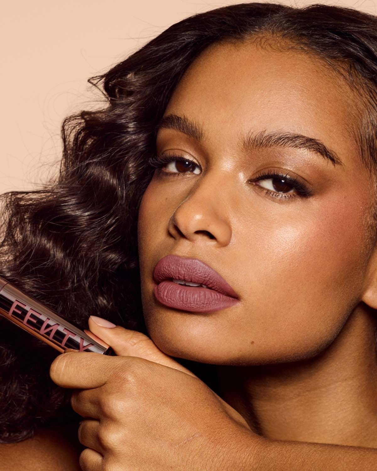 FENTY ICON VELVET LIQUID LIPSTICK - fenty glowup Wicked Whine Fenty Beauty Lipstick