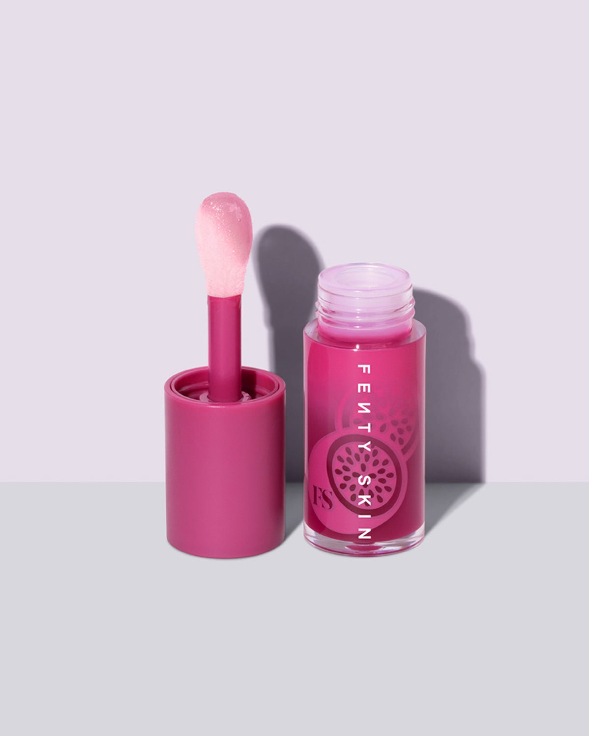 Fenty Treatz Hydrating + Strengthening Lip Oil - fenty glowup Barbados Cherry Fenty Skin Lip Balms & Treatments