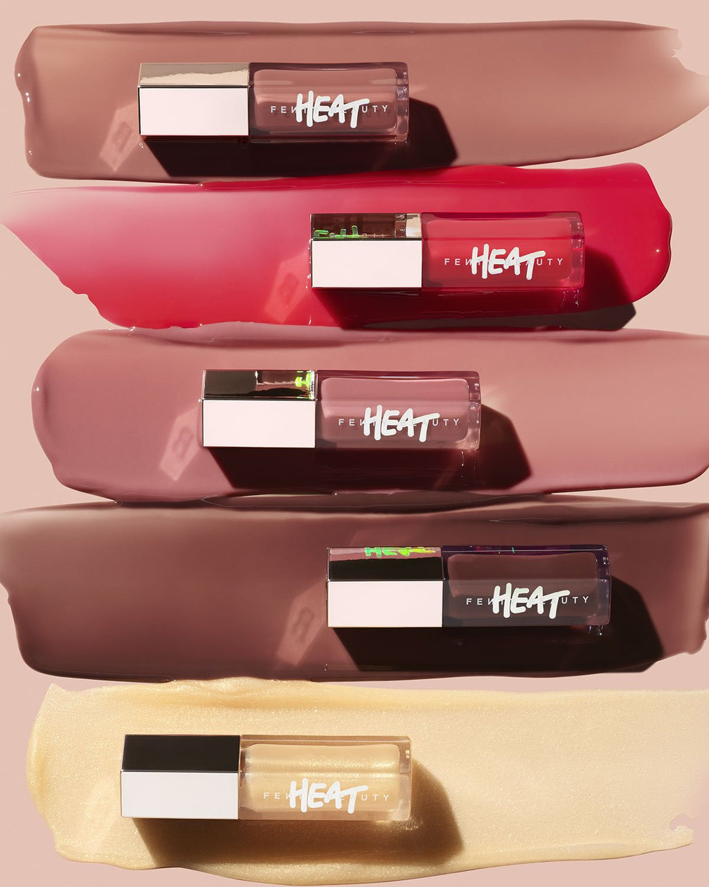 Gloss Bomb Heat Universal Lip Luminizer + Plumper - fenty glowup Lavender Savage Fenty Beauty Lip Gloss