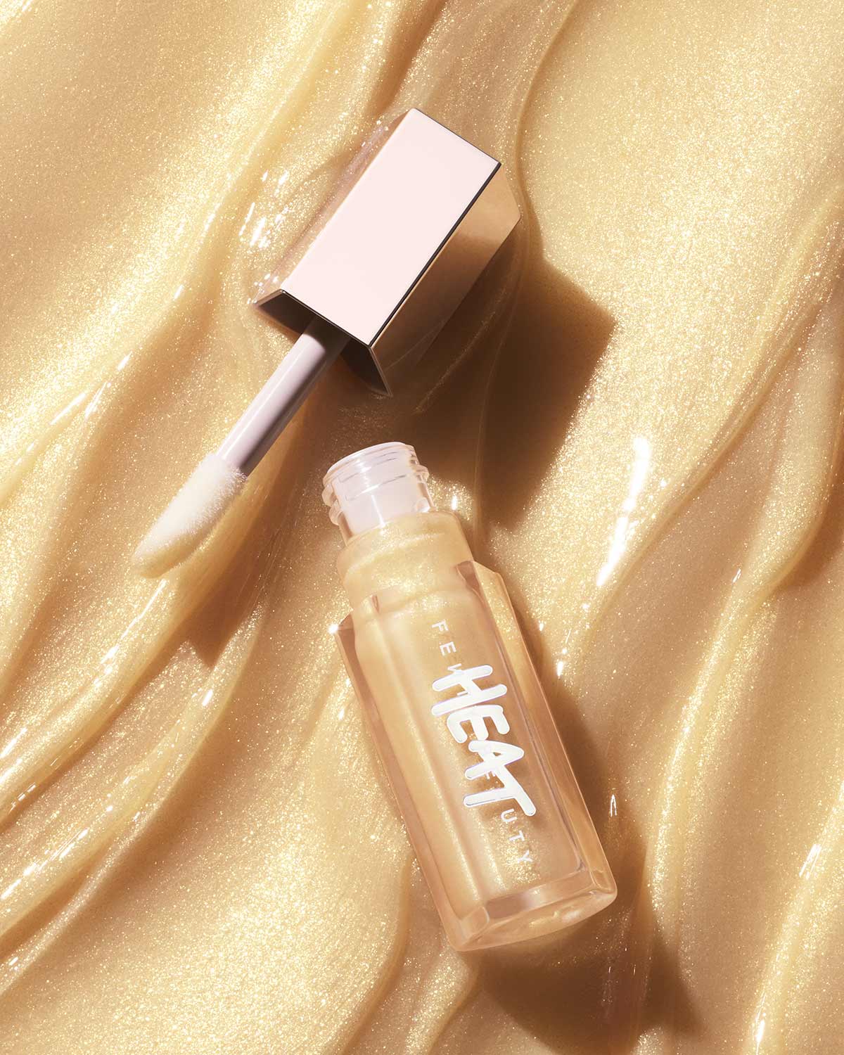 Gloss Bomb Heat Universal Lip Luminizer + Plumper - fenty glowup Lavender Savage Fenty Beauty Lip Gloss