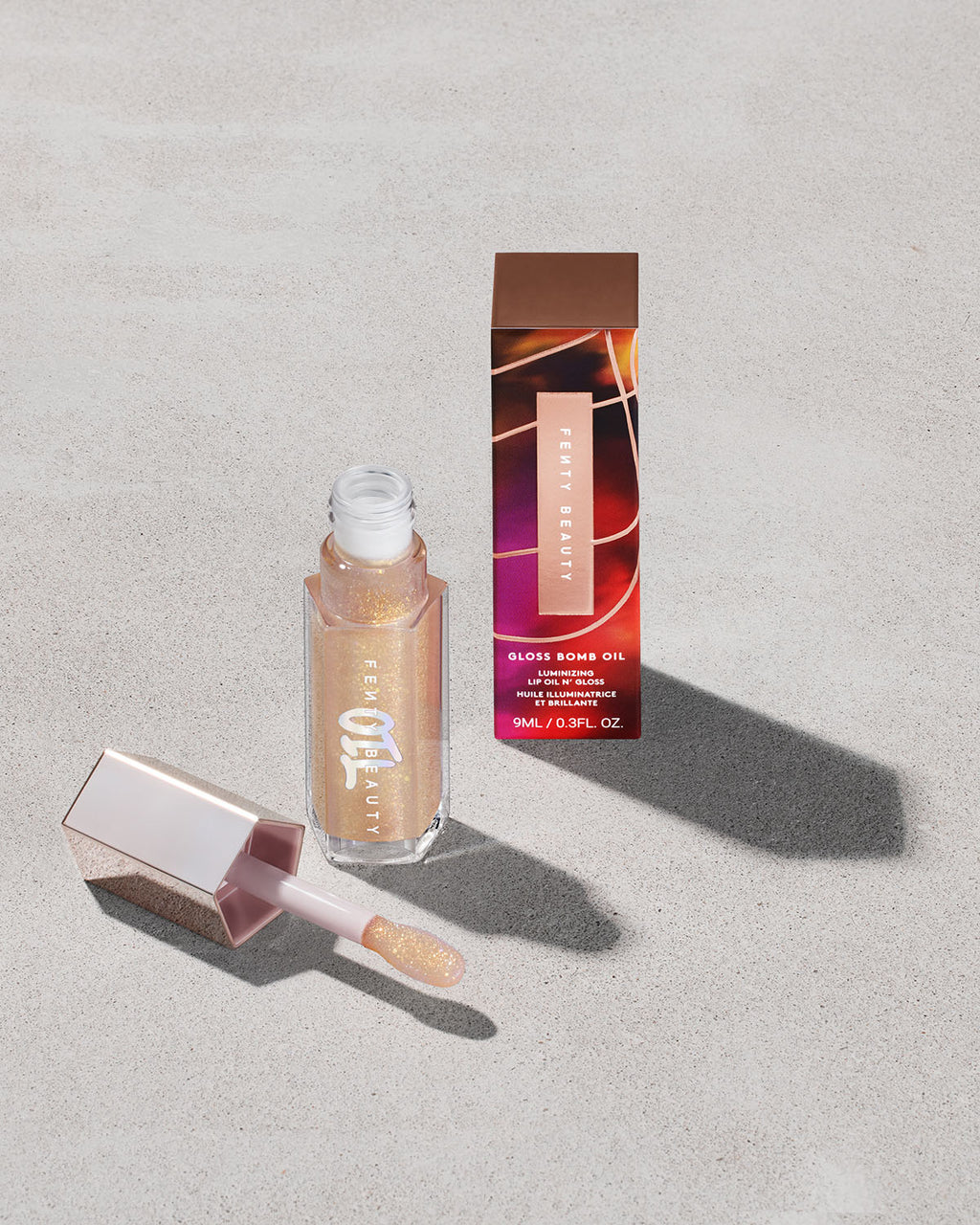 Gloss Bomb Oil Luminizing Lip Oil 'N Gloss - fenty glowup $uperfine $uga Fenty Beauty Lip Gloss