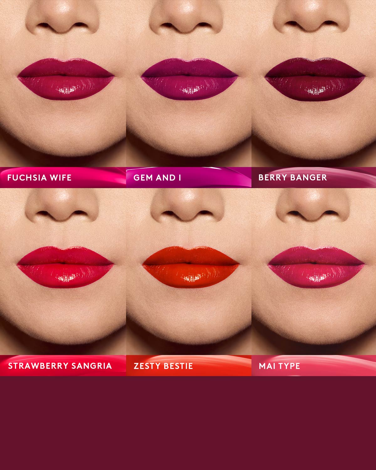 POUTSICLE HYDRATING LIP STAIN - fenty glowup Fuchsia Wife Fenty Beauty Lip & Cheek Stains