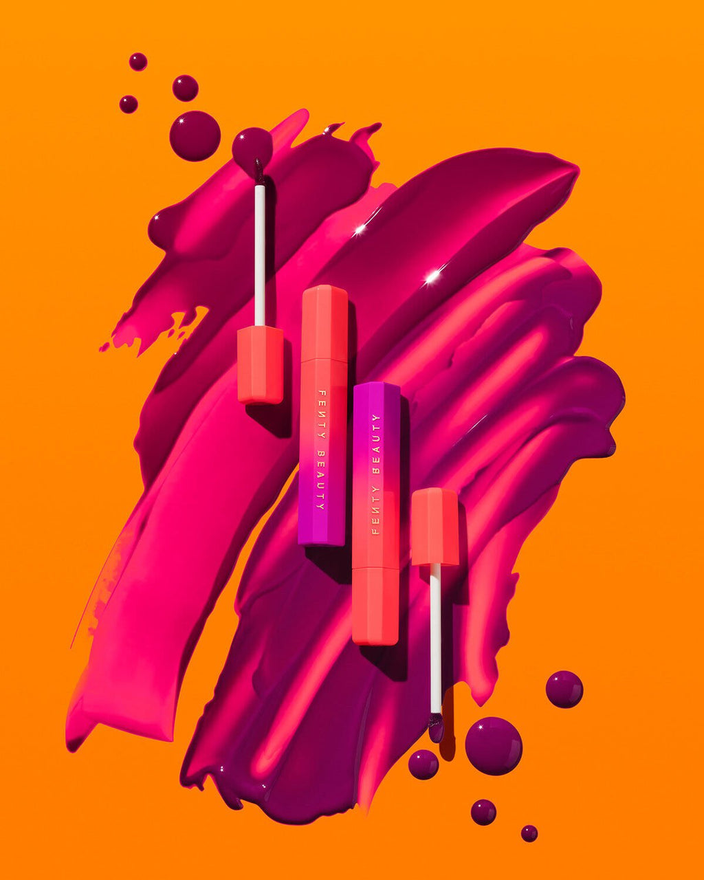 POUTSICLE HYDRATING LIP STAIN - fenty glowup Fuchsia Wife Fenty Beauty Lip & Cheek Stains