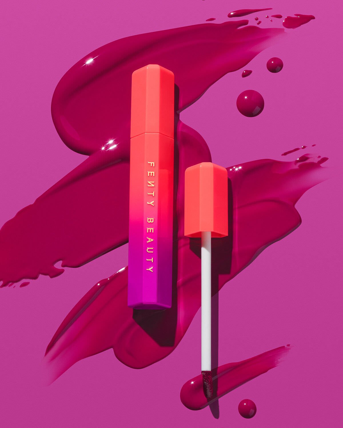 POUTSICLE HYDRATING LIP STAIN - fenty glowup Fuchsia Wife Fenty Beauty Lip & Cheek Stains