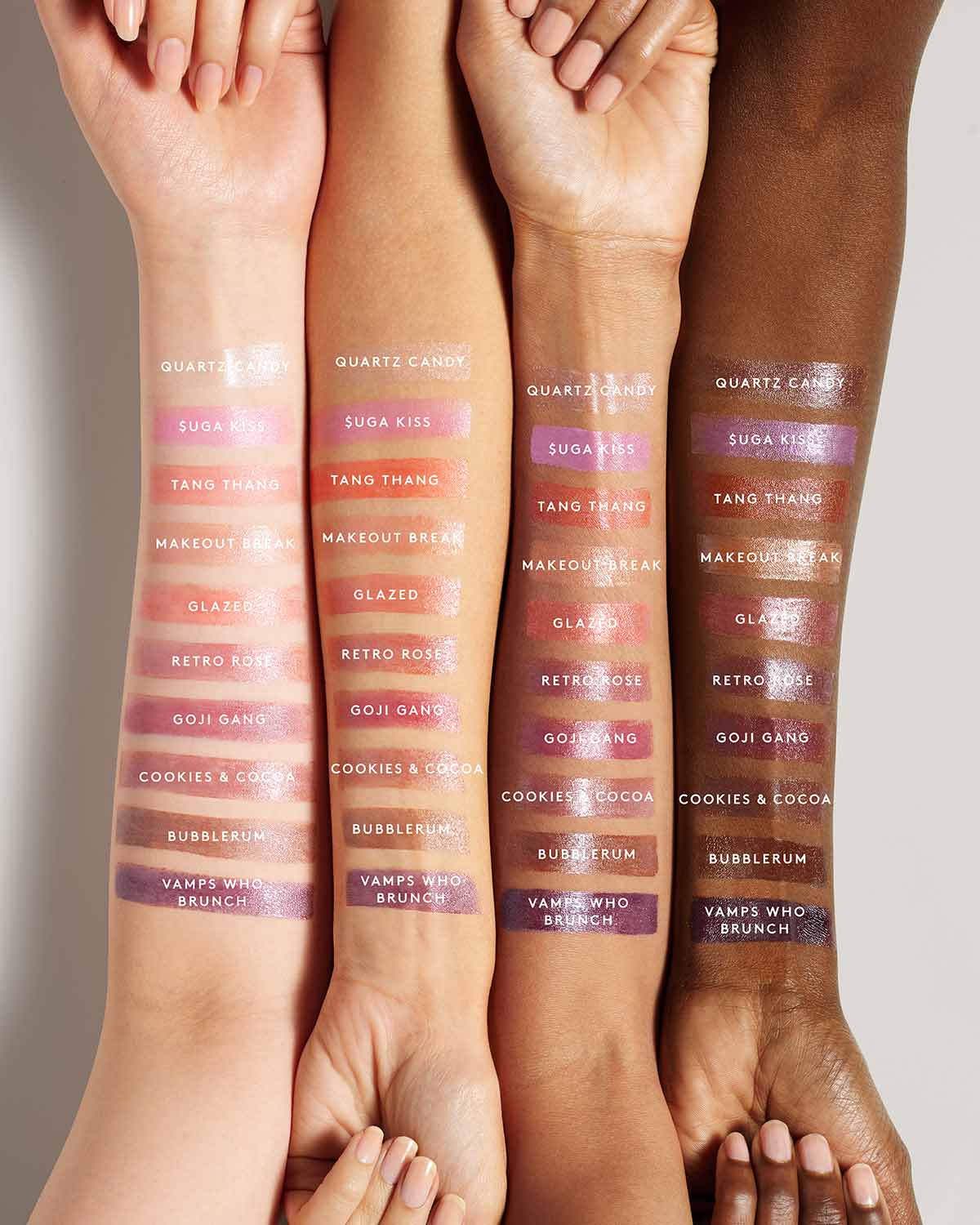 SLIP SHINE SHEER SHINY LIPSTICK - fenty glowup VAMPS WHO BRUNCH Fenty Beauty Lipstick