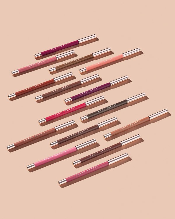 TRACE'D OUT LONGWEAR WATERPROOF PENCIL LIP LINER - fenty glowup Thugz Blush Too Fenty Beauty Lip Liner