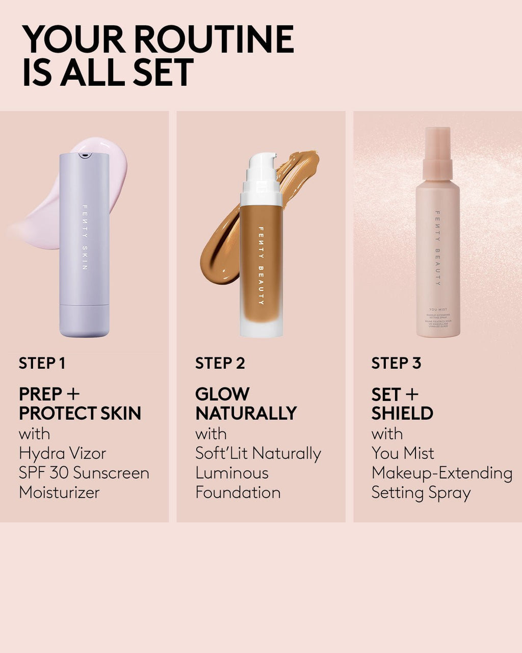 You Mist Makeup-Extending Setting Spray - fenty glowup Default Title Fenty Beauty Makeup Finishing Sprays